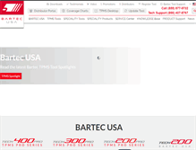 Tablet Screenshot of bartecusa.com